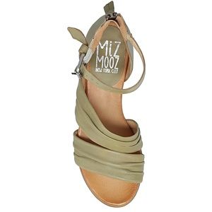 Miz Mooz Leather Heeled Sandals - Cassie